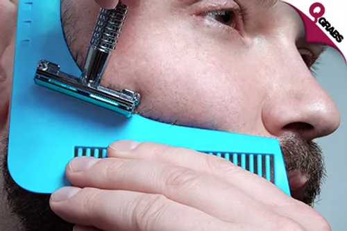 From QR19 Grooming done right with a Beard Shaper with Comb! (Up to QR78 Value)